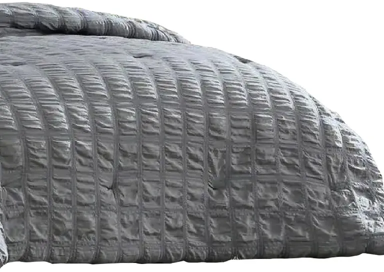 Alice 5 Piece Queen Comforter Set, Textured, The Urban Port Photo 4