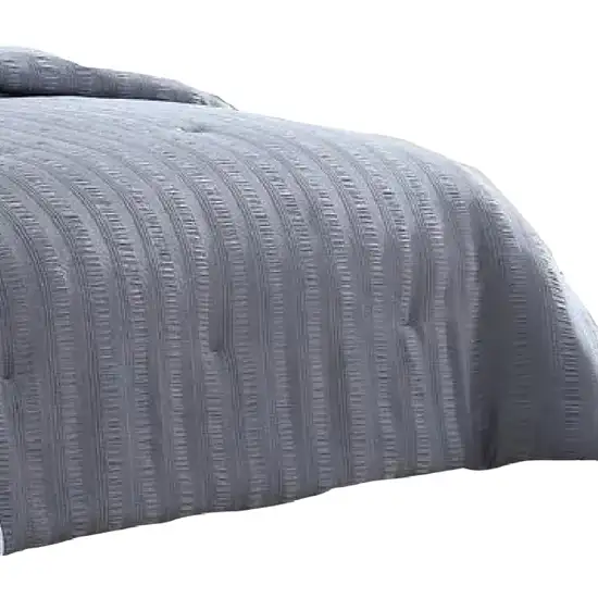 Alice 4 Piece Textured Microfiber Queen Comforter Set, The Urban Port Photo 4