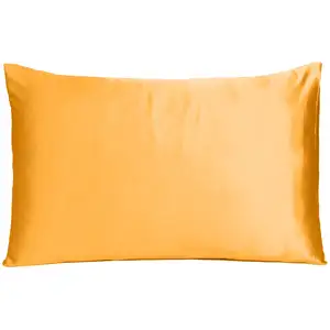 Photo of Apricot Dreamy Silky Satin King Size Pillowcase