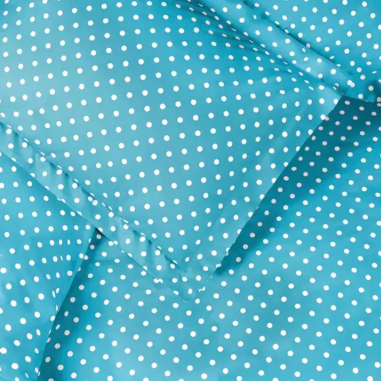 Aqua King Cotton Blend 600 Thread Count Washable Duvet Cover Set Photo 3