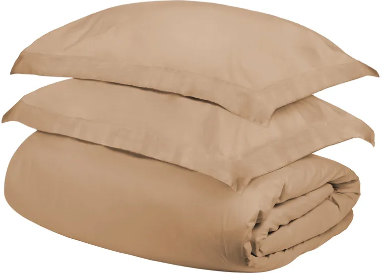 King Cotton Blend 300 Thread Count Washable Duvet Cover Set Photo 1