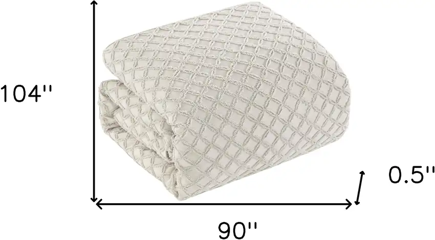 Beige King Polyester 140 Thread Count Washable Duvet Cover Set Photo 8