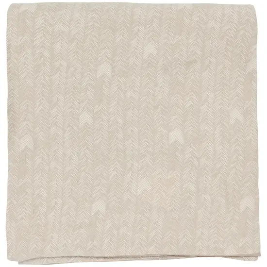 Beige Queen 100% Cotton 200 Thread Count Washable Duvet Cover Photo 2