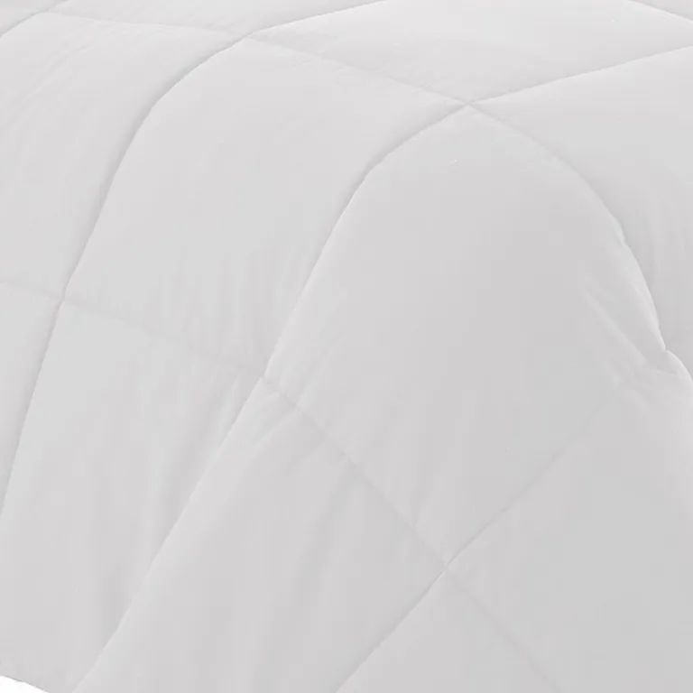 Beth Reversible Microfiber King Comforter, Squared Stitching Photo 3