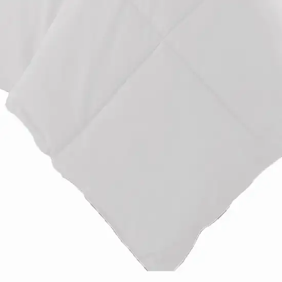 Beth Reversible Microfiber King Comforter, Squared Stitching Photo 4