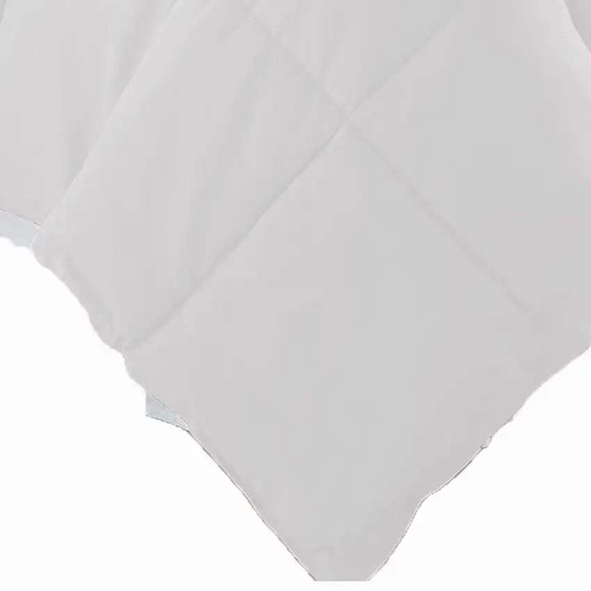 Beth Reversible Microfiber Twin Comforter, Squared Stitching Photo 4