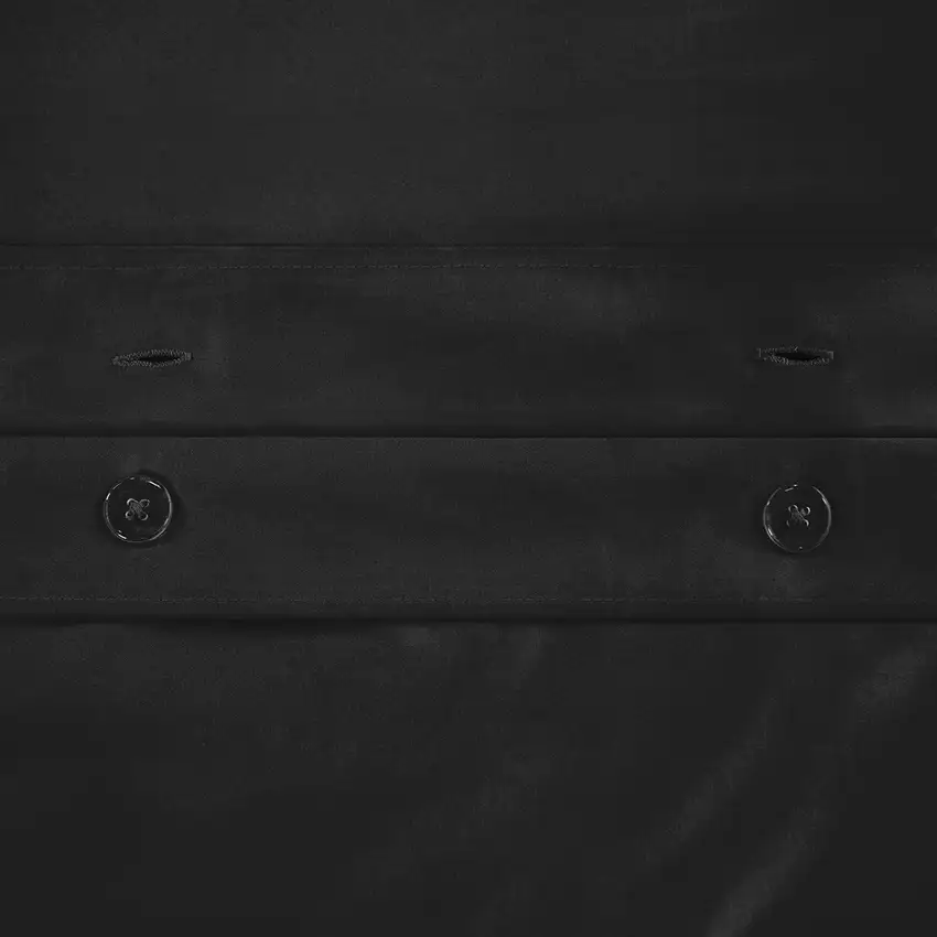 Black Queen Cotton Blend 1500 Thread Count Washable Duvet Cover Set Photo 6