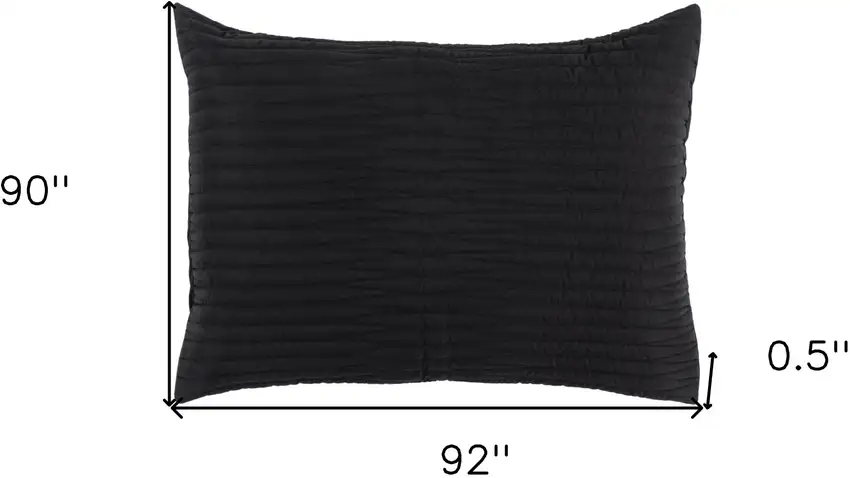 Black Queen Microfiber 300 Thread Count Machine Washable Down Alternative Comforter Photo 6