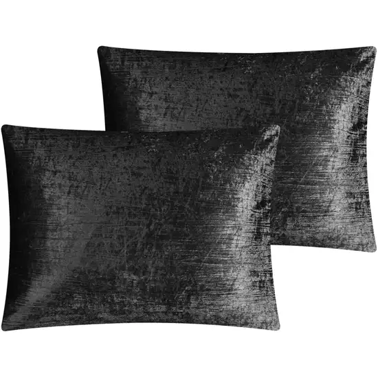 Black Queen Polyester 180 Thread Count Washable Down Comforter Set Photo 3