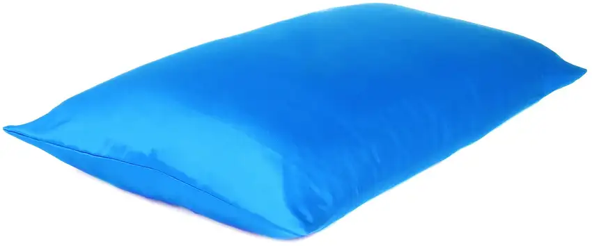 Blue Dreamy Set Of 2 Silky Satin King Pillowcases Photo 3