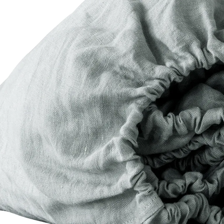 Linen California King Fitted sheet Photo 4