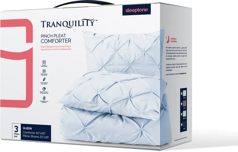 Blue  Microfiber Washable Microfiber Down Alternative Comforter Photo 3