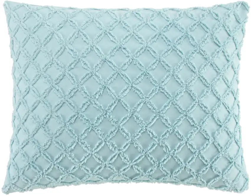 Blue Twin Polyester 180 Thread Count Washable Duvet Cover Set Photo 4