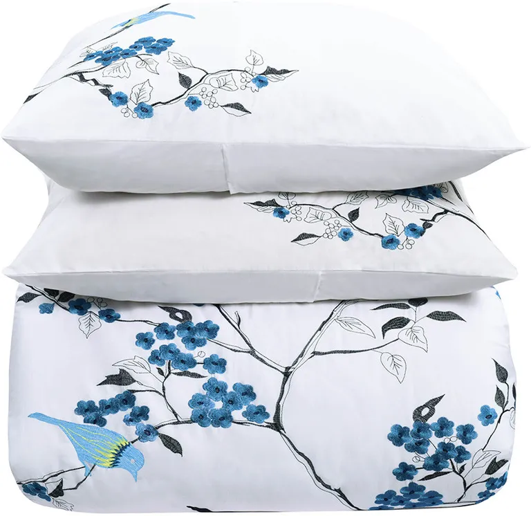 King 100% Cotton 200 Thread Count Washable Duvet Cover Set Photo 3