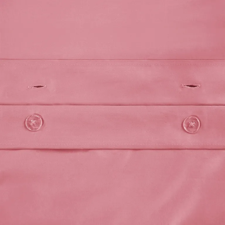 Blush King Cotton Blend Washable Duvet Cover Set Photo 4