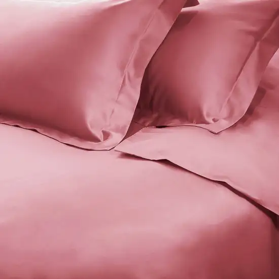 Blush King Cotton Blend Washable Duvet Cover Set Photo 2