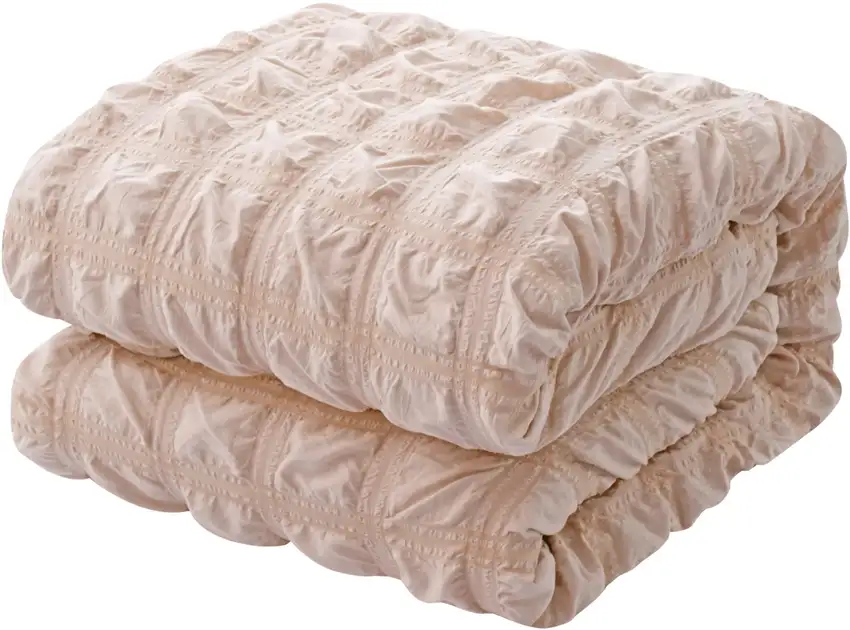 Blush King Polyester 180 Thread Count Washable Duvet Cover Set Photo 6