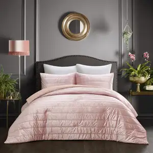 Photo of King Polyester 180 Thread Count Washable Down Comforter Set