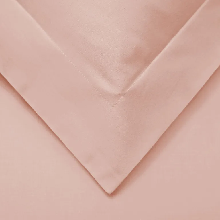 Blush Queen Cotton Blend Washable Duvet Cover Set Photo 5