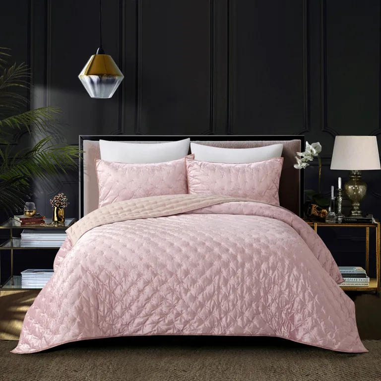 Queen Polyester 220 Thread Count Washable Down Comforter Set Photo 5
