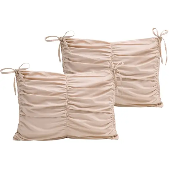 Blush Queen Polyester 180 Thread Count Washable Down Comforter Set Photo 4