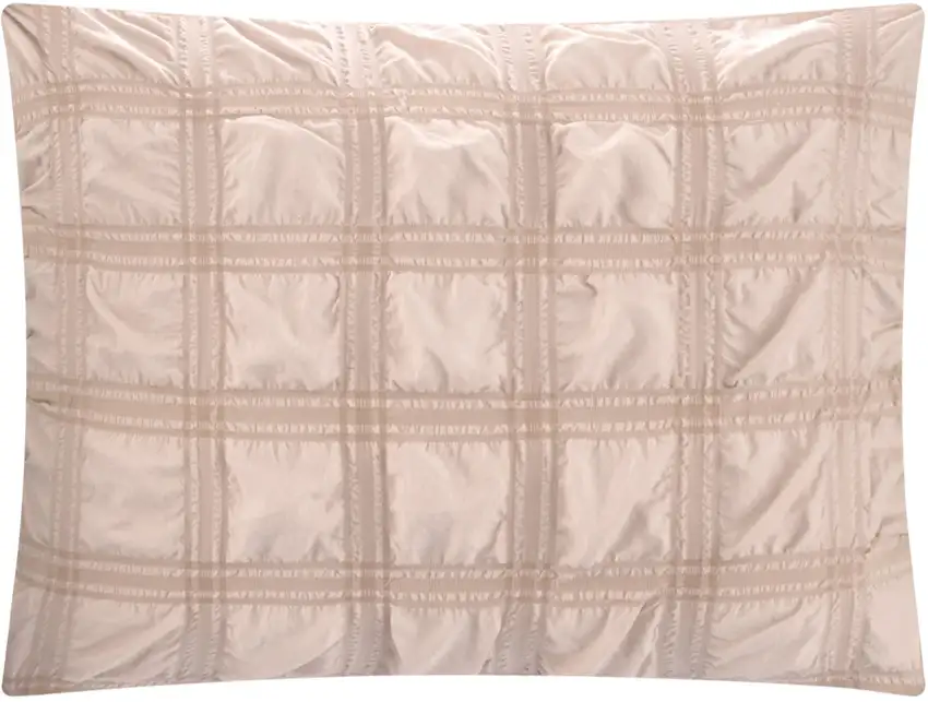 Blush Twin PolYester 180 Thread Count Washable Duvet Cover Set Photo 4