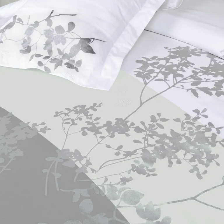 Brown Queen Cotton Washable Duvet Cover Set With Two Shams Photo 1