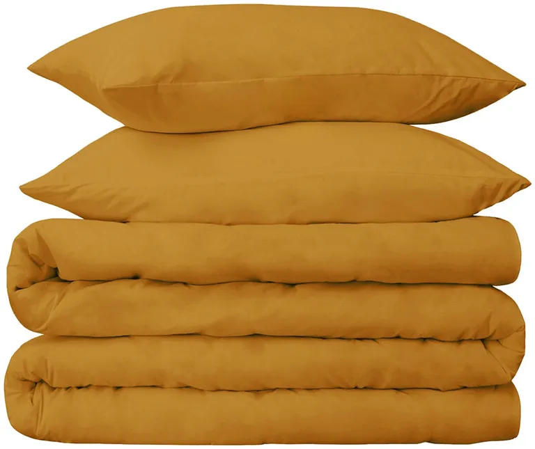 King Cotton Blend 650 Thread Count Washable Duvet Cover Set Photo 1