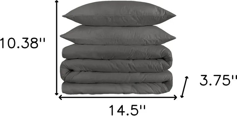 Queen Cotton Blend 1200 Thread Count Washable Duvet Cover Set Photo 4