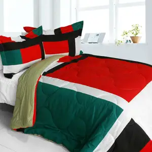 Photo of Classic Match - Quilted Patchwork Down Alternative Comforter Set (Full/Queen Size)