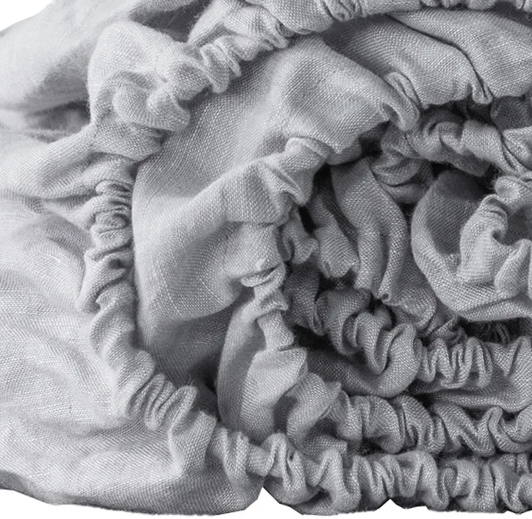 Cloud Linen Full Double Fitted sheet Photo 2