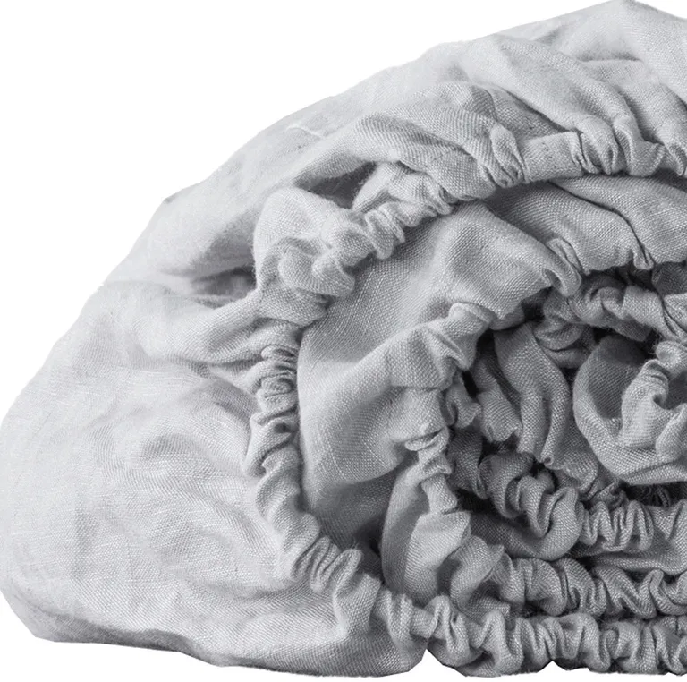 Cloud Linen Full Double Fitted sheet Photo 3