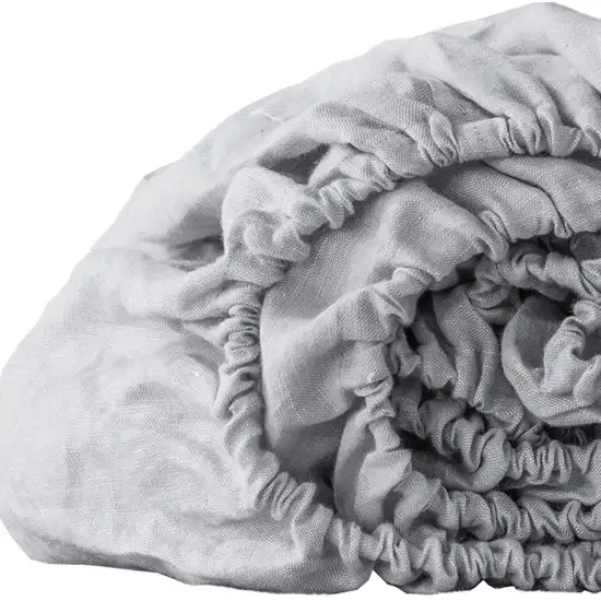 Cloud Linen Full Double Fitted sheet Photo 3