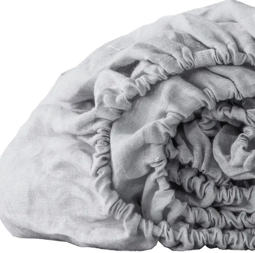 Cloud Linen Full Double Fitted sheet Photo 3