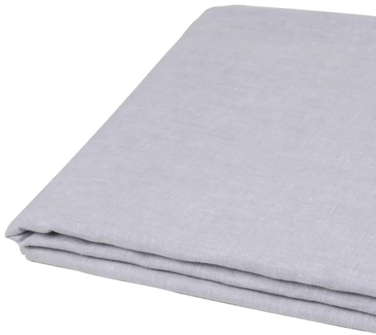 Cloud Linen Full Double Flat Sheet Photo 3