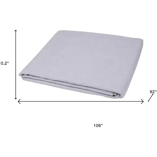 Cloud Linen Full Double Flat Sheet Photo 7