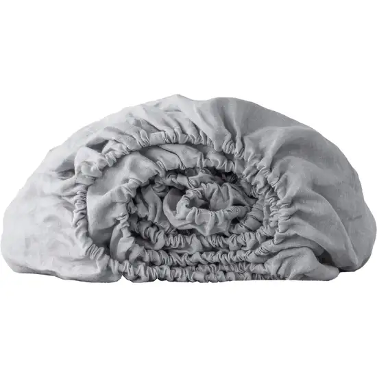 Cloud Linen Twin Fitted Sheet Photo 1