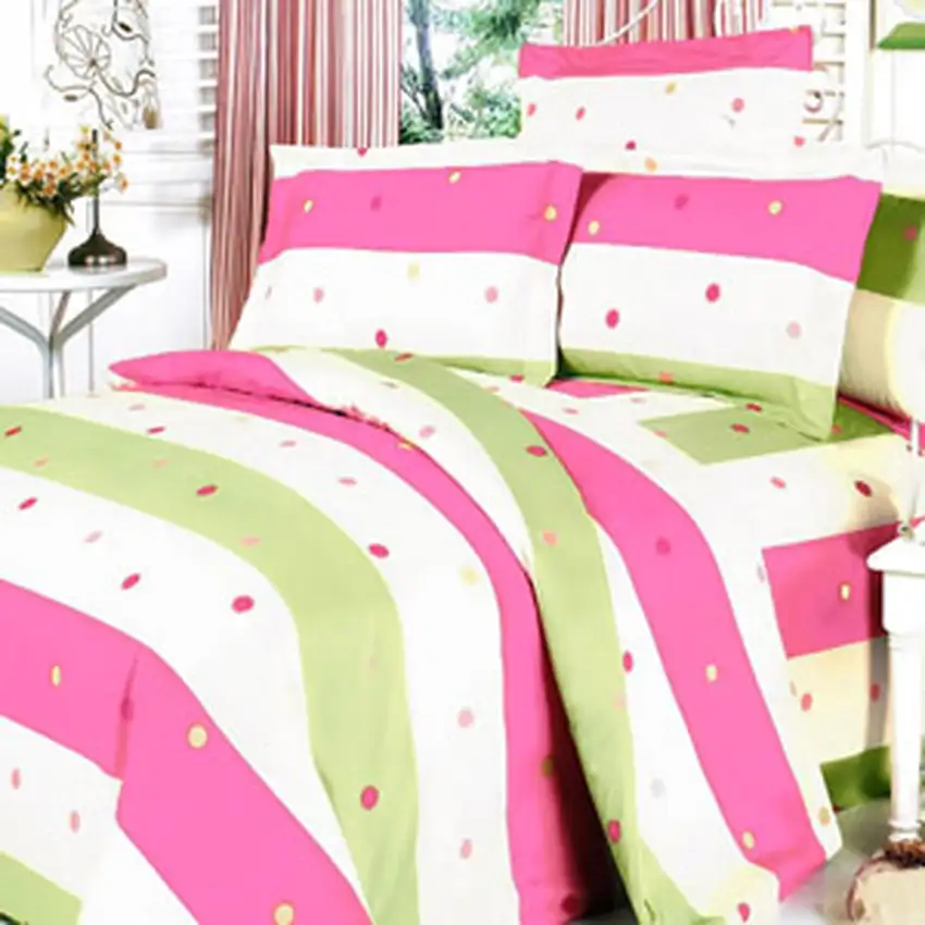 Colorful Life -  100% Cotton 4PC Sheet Set (Full Size) Photo 2