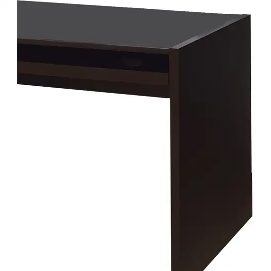 Contemporary Connect IT Computer Desk, Brown Photo 2