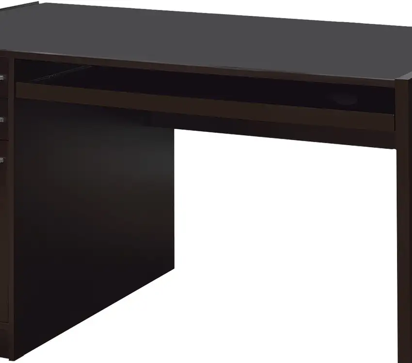 Contemporary Connect IT Computer Desk, Brown Photo 4