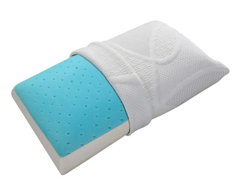 Cool Gel Memory Foam Queen Size Bed Pillow Photo 2