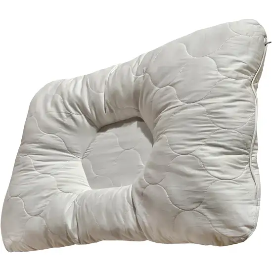 Cotton Latex Foam And Wool Firm Hypoallergenic Queen Size Bed Pillow Photo 4