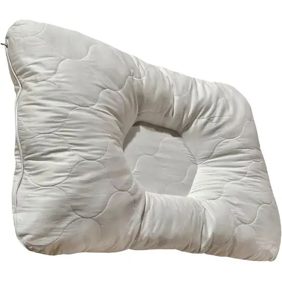 Cotton Latex Foam And Wool Firm Hypoallergenic Queen Size Bed Pillow Photo 2