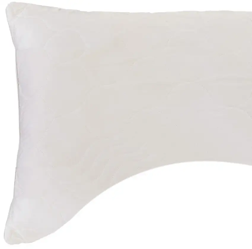 Cotton Latex Foam And Wool Hypoallergenic Ergonomic Standard Size Bed Pillow Photo 4