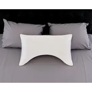 Photo of Cotton Latex Foam And Wool Hypoallergenic Ergonomic Standard Size Bed Pillow