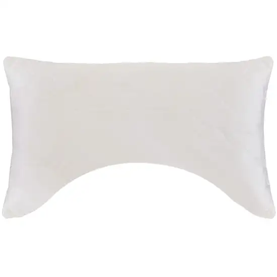 Cotton Latex Foam And Wool Hypoallergenic Ergonomic Standard Size Bed Pillow Photo 2