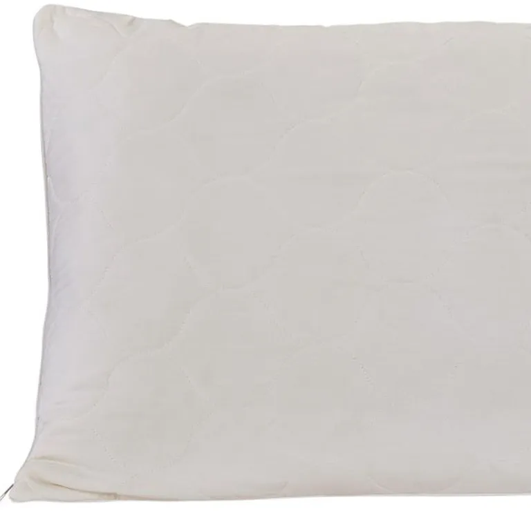 Cotton Latex Foam And Wool Hypoallergenic King Size Bed Pillow Photo 5