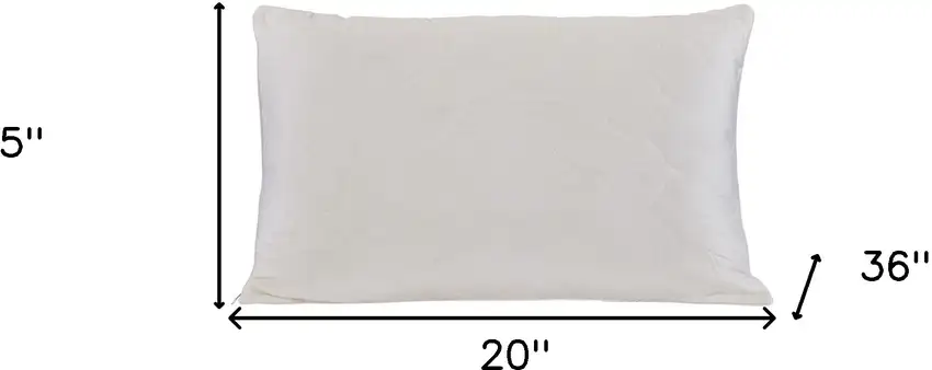 Cotton Latex Foam And Wool Hypoallergenic King Size Bed Pillow Photo 6