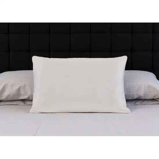 Cotton Latex Foam And Wool Hypoallergenic King Size Bed Pillow Photo 1