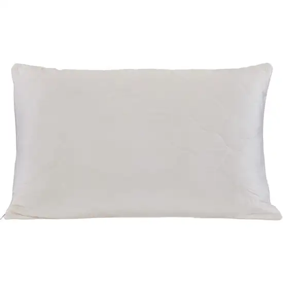 Cotton Latex Foam And Wool Hypoallergenic King Size Bed Pillow Photo 2